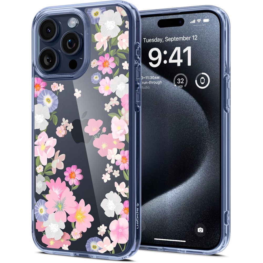 Pokrowiec etui Spigen Ultra Hybrid blossom APPLE iPhone 15 Pro