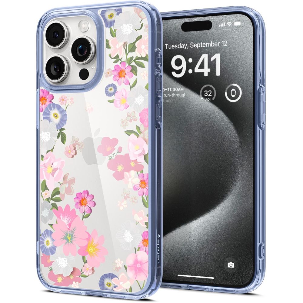 Pokrowiec etui Spigen Ultra Hybrid blossom APPLE iPhone 15 Pro / 8