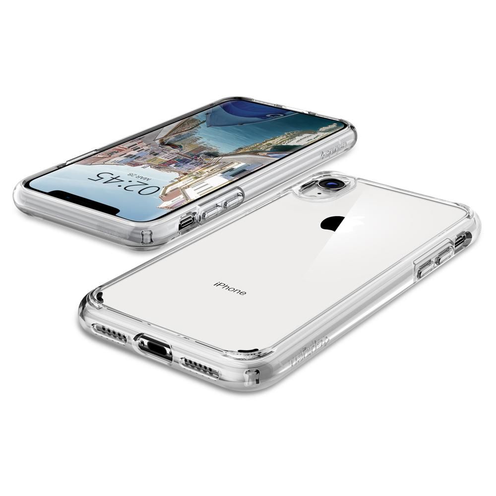 Pokrowiec etui Spigen Ultra Hybrid Crystal Przeroczyste APPLE iPhone XR / 4