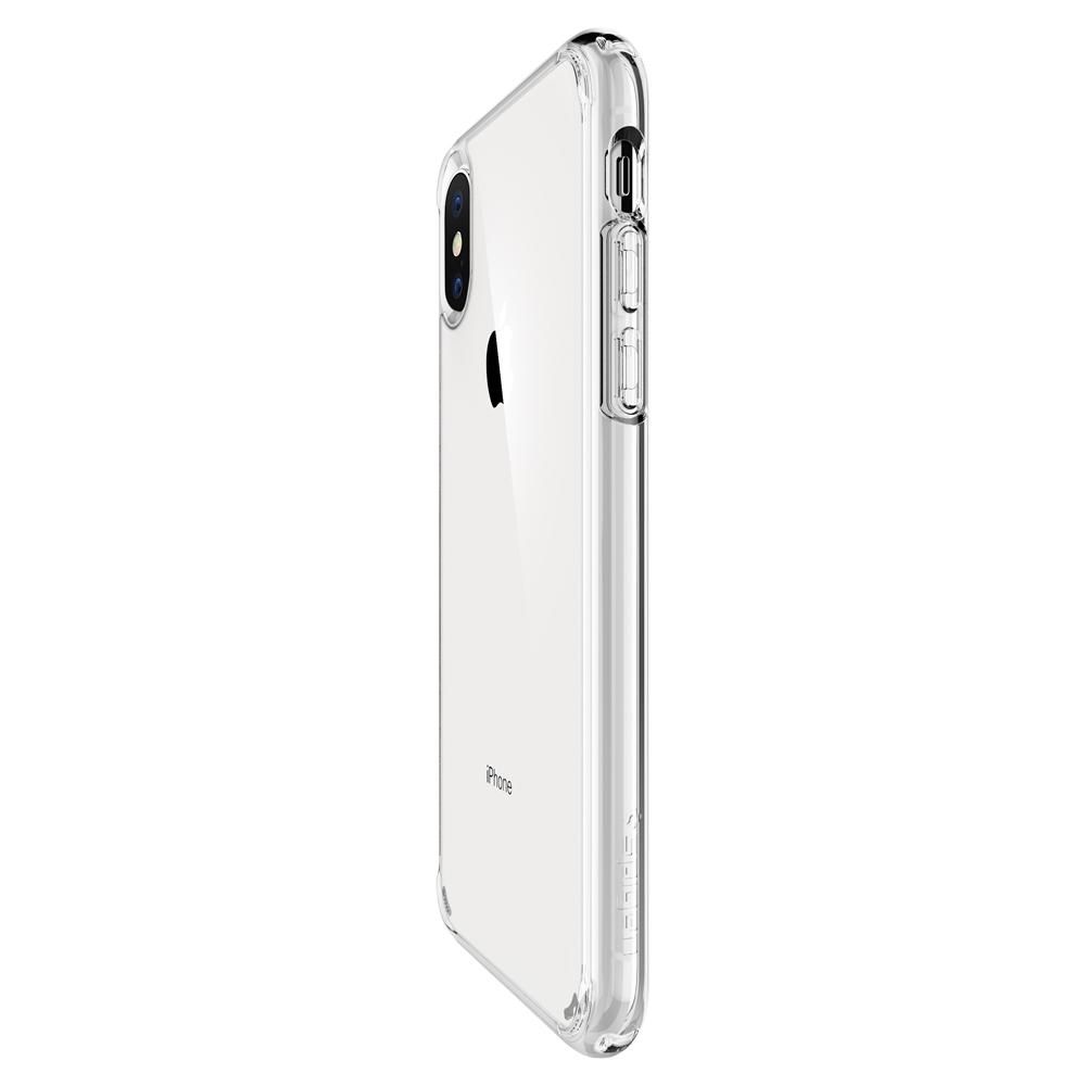 Pokrowiec etui Spigen Ultra Hybrid Crystal Przeroczyste APPLE iPhone X / 3