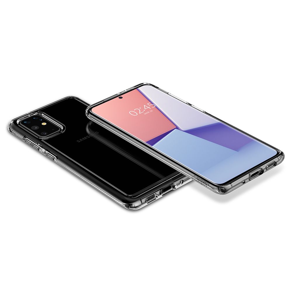 Pokrowiec etui Spigen Ultra Hybrid Crystal Przeroczyste SAMSUNG Galaxy S20+ / 8