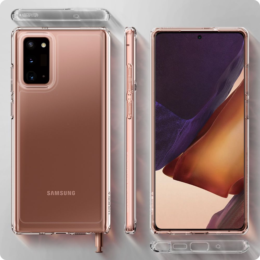 Pokrowiec etui Spigen Ultra Hybrid Crystal Przeroczyste SAMSUNG Galaxy Note 20 / 9