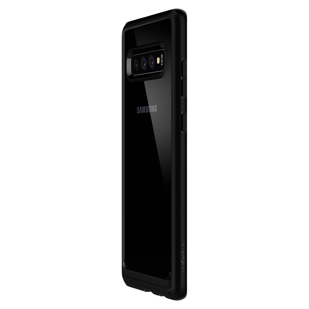Pokrowiec etui Spigen Ultra Hybrid Czarne SAMSUNG Galaxy S10 / 5
