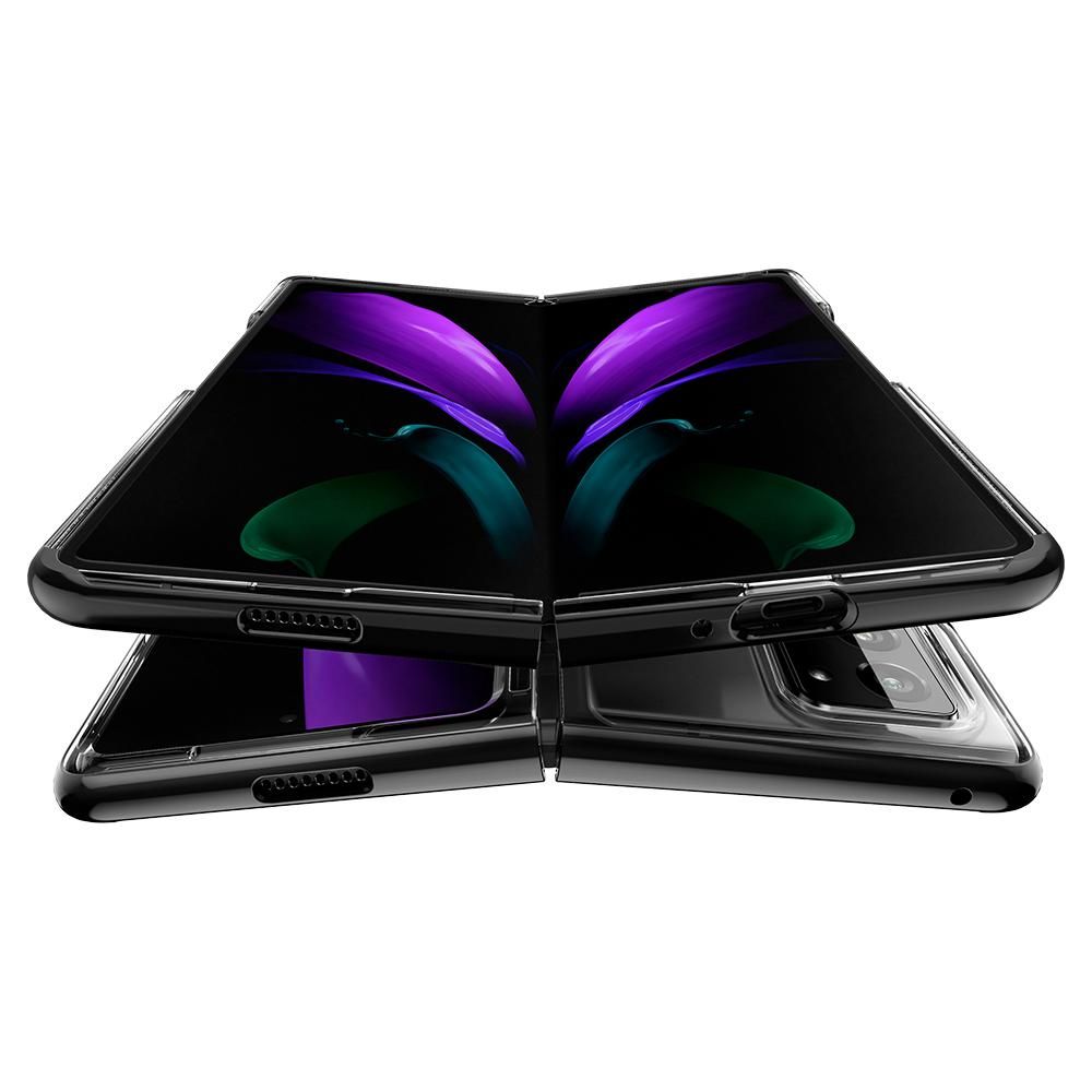 Pokrowiec etui Spigen Ultra Hybrid czarne SAMSUNG Galaxy Z Fold 2 / 2