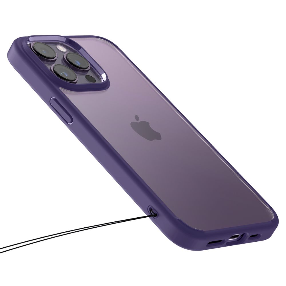 Pokrowiec etui Spigen Ultra Hybrid Deep purple APPLE iPhone 14 Pro / 8
