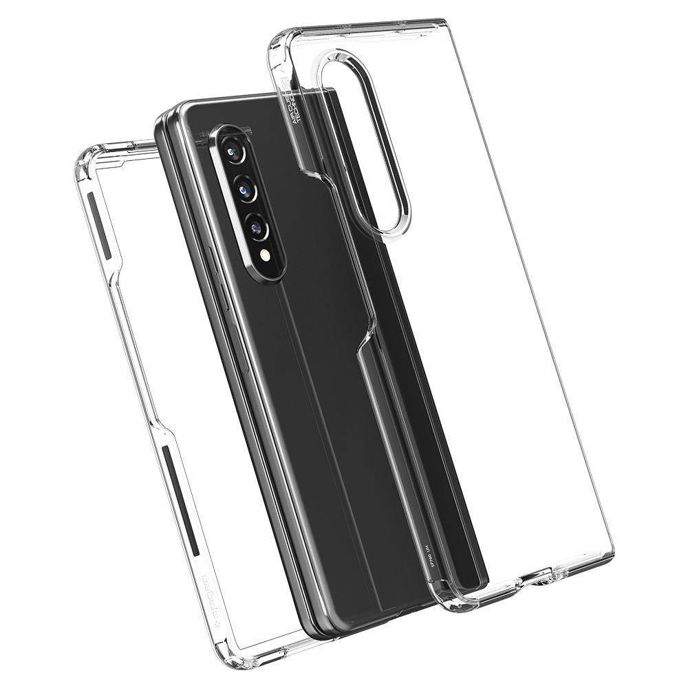 Pokrowiec etui Spigen Ultra Hybrid Galaxy Crystal przeroczyste SAMSUNG Galaxy Z Fold 3 / 7