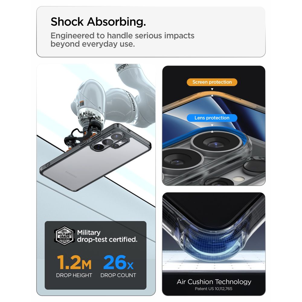 Pokrowiec etui Spigen Ultra Hybrid Space crystal SAMSUNG Galaxy S26 Ultra / 9