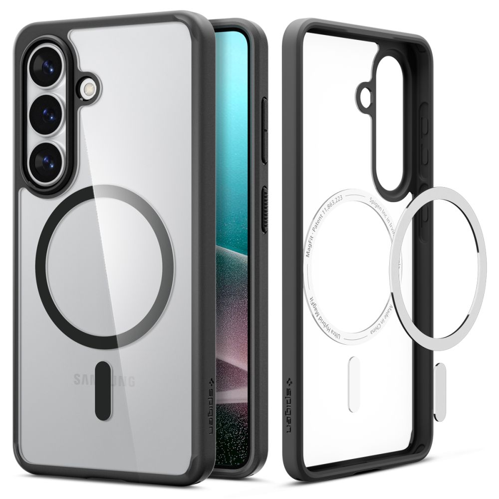 Pokrowiec etui Spigen Ultra Hybrid Mag Magsafe czarne SAMSUNG Galaxy S26 Plus / 2