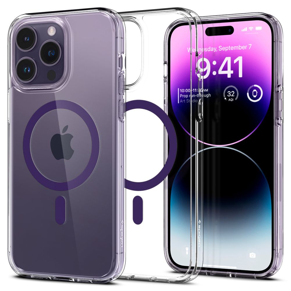 Pokrowiec etui Spigen Ultra Hybrid Mag Magsafe Deep purple APPLE iPhone 14 Pro Max
