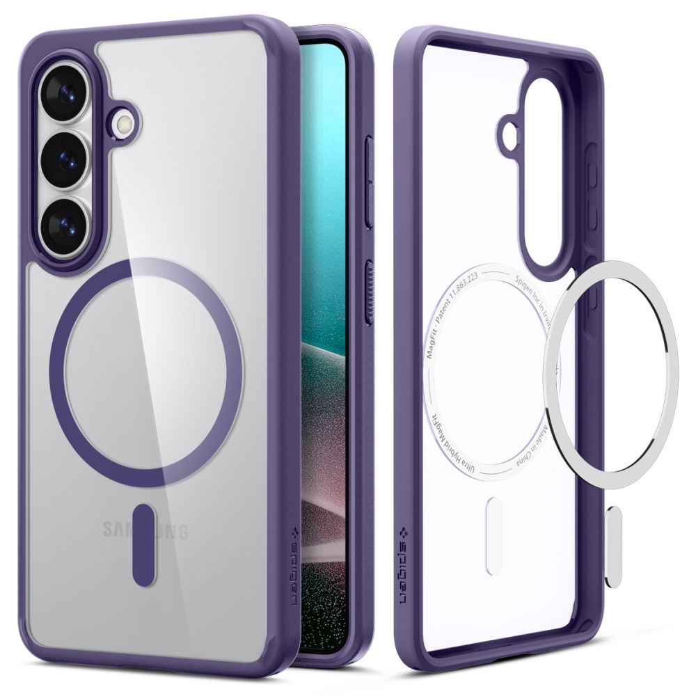 Pokrowiec etui Spigen Ultra Hybrid Mag Magsafe Deep purple SAMSUNG Galaxy S26 Plus / 2