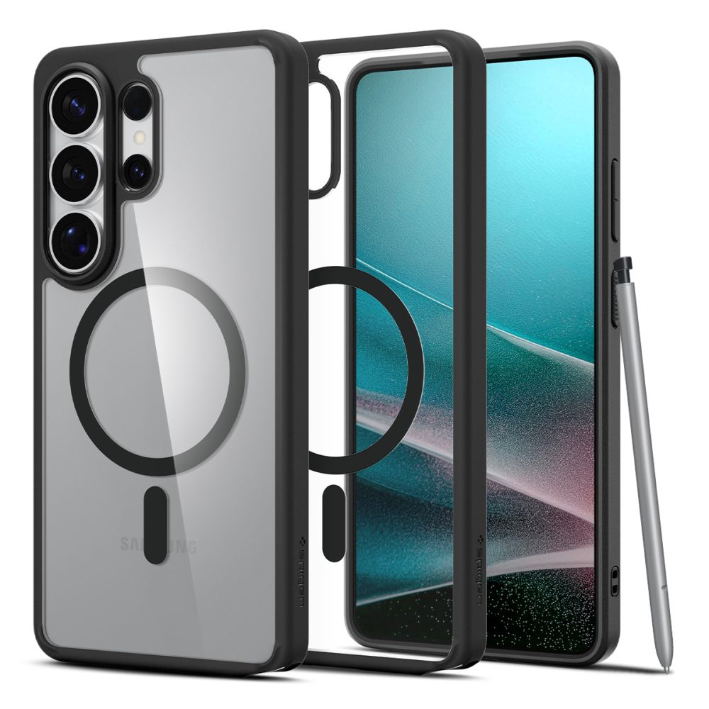 Pokrowiec etui Spigen Ultra Hybrid Mag Magsafe czarne SAMSUNG Galaxy S26 Ultra