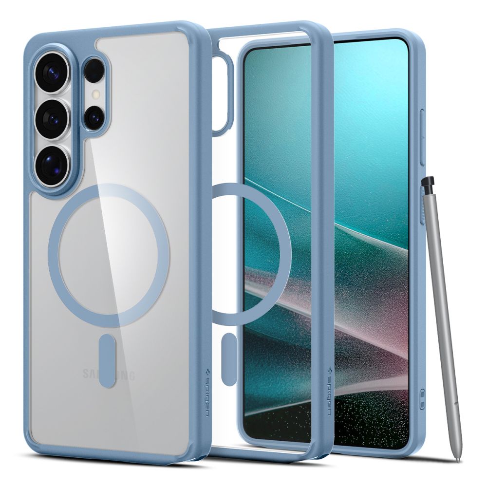 Pokrowiec etui Spigen Ultra Hybrid Mag Magsafe Light niebieskie SAMSUNG Galaxy S26 Ultra