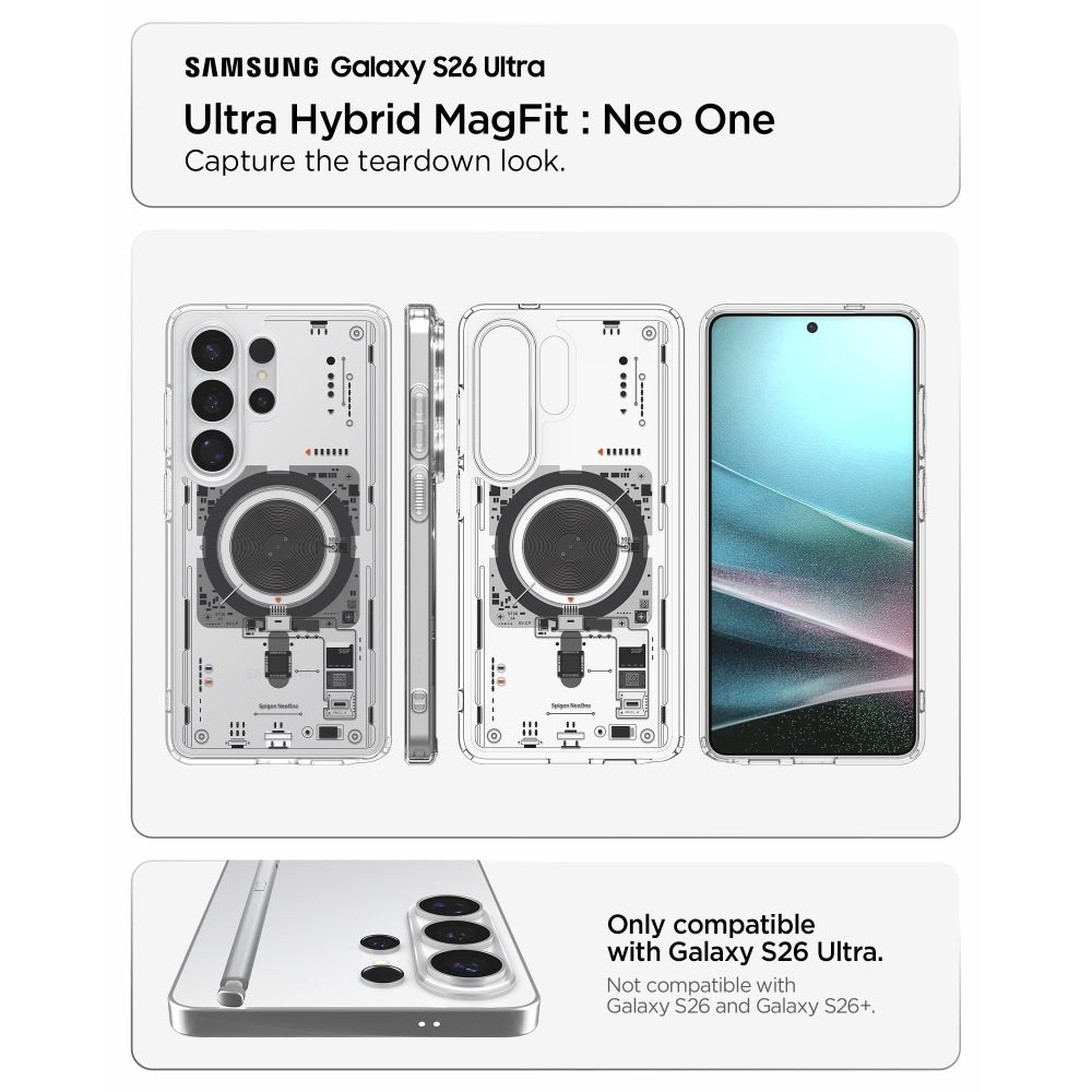 Pokrowiec etui Spigen Ultra Hybrid Mag Magsafe Neo one SAMSUNG Galaxy S26 Ultra / 7