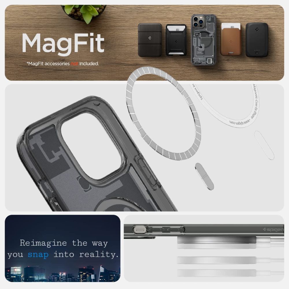 Pokrowiec etui Spigen Ultra Hybrid Mag Magsafe Max Zero one APPLE iPhone 13 Pro / 10