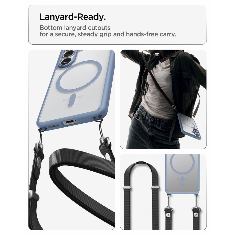 Pokrowiec etui Spigen Ultra Hybrid Mag Magsafe niebieskie SAMSUNG Galaxy S26 Plus / 12