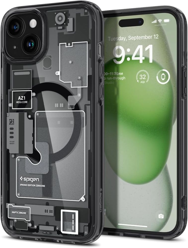 Pokrowiec etui Spigen Ultra Hybrid Mag Magsafe Zero one APPLE iPhone 15