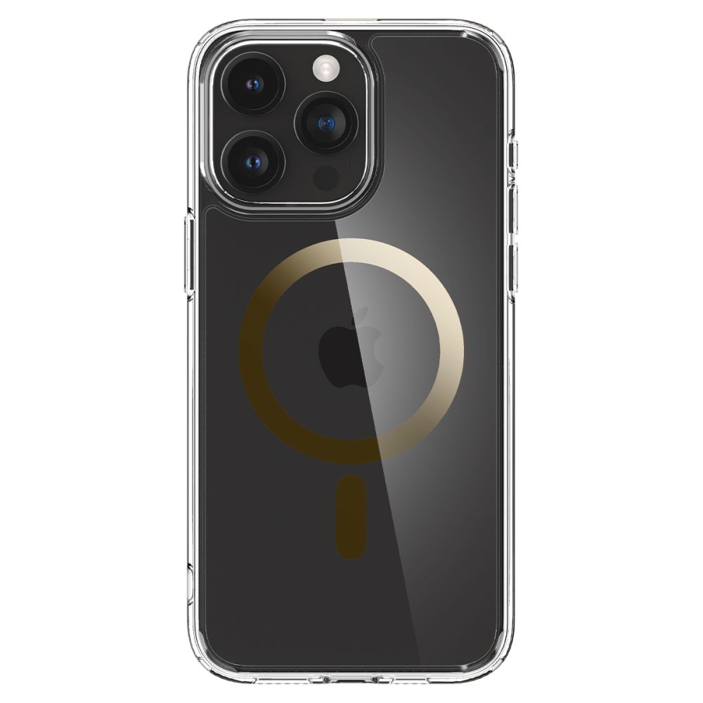 Pokrowiec etui Spigen Ultra Hybrid Mag Magsafe złote APPLE iPhone 15 Pro / 2