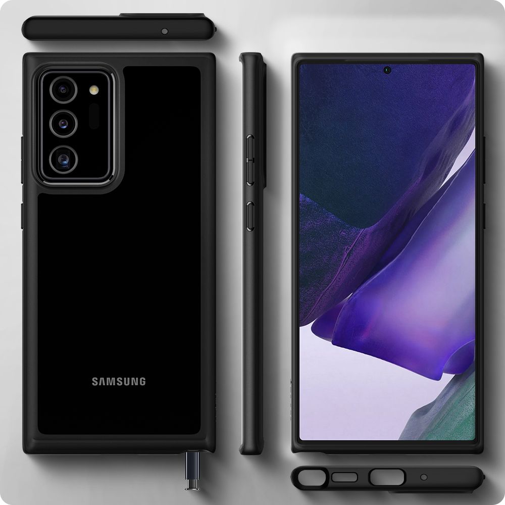 Pokrowiec Etui Spigen Ultra Hybrid Czarne SAMSUNG Galaxy Note 20 Ultra / 9