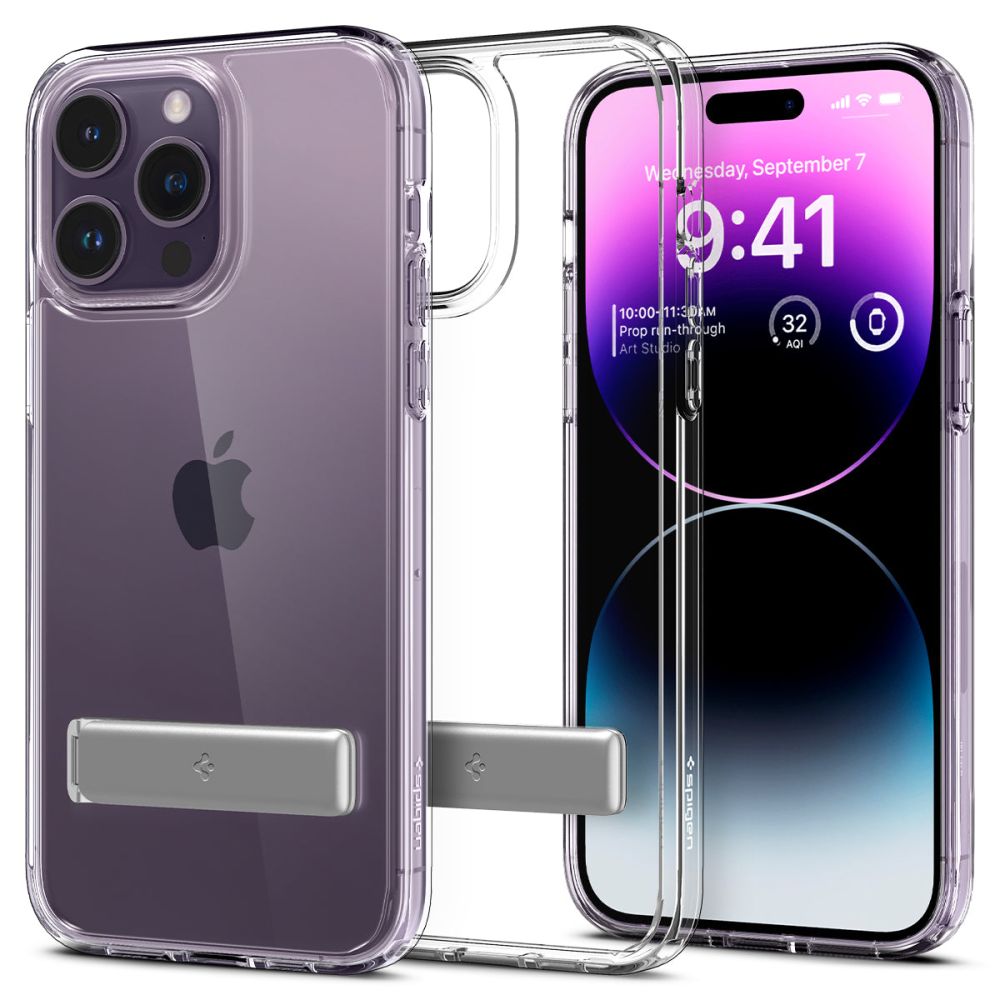 Pokrowiec etui Spigen Ultra Hybrid S Crystal przeroczyste APPLE iPhone 14 Pro