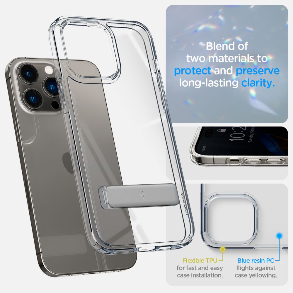 Pokrowiec etui Spigen Ultra Hybrid S Crystal przeroczyste APPLE iPhone 14 Pro / 12