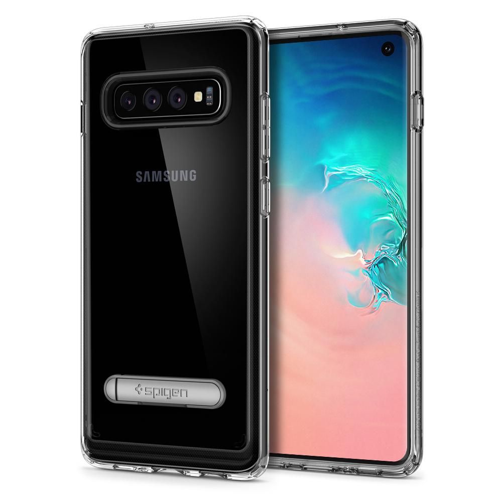 Pokrowiec etui Spigen Ultra Hybrid S Crystal Przeroczyste SAMSUNG Galaxy S10 / 2