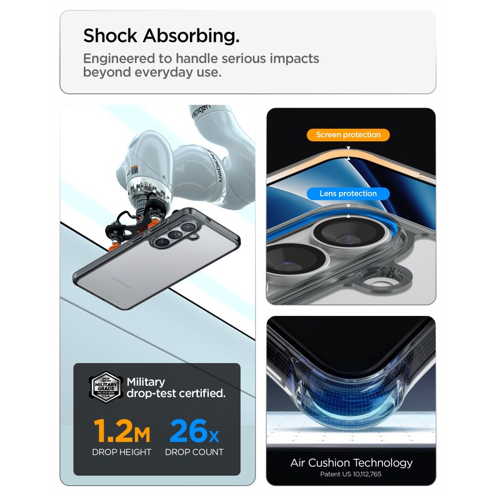 Pokrowiec etui Spigen Ultra Hybrid Space crystal SAMSUNG Galaxy S26 Plus / 8