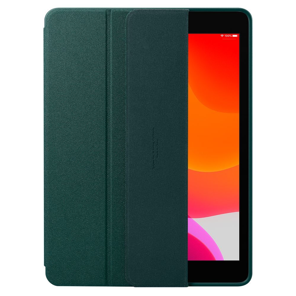 Pokrowiec etui Spigen Urban Fit Midnight Zielone APPLE iPad 7 10.2 / 3