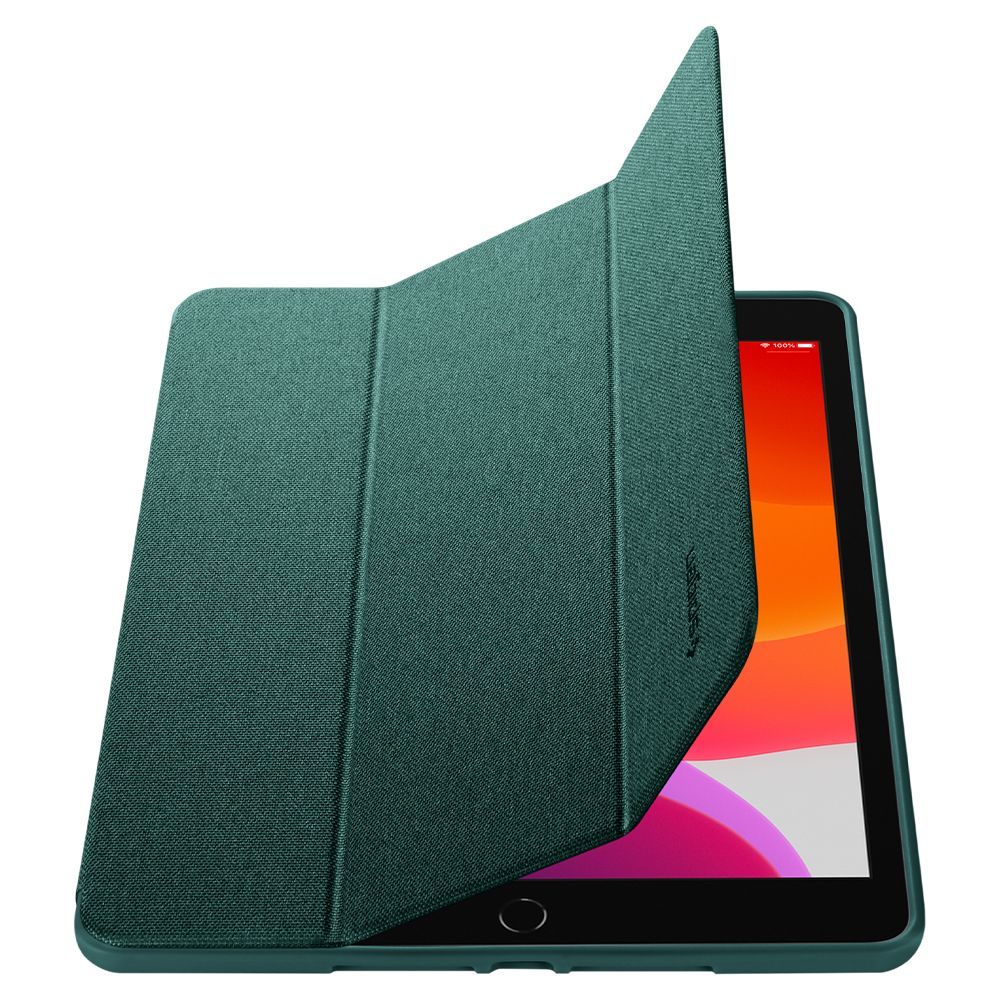 Pokrowiec etui Spigen Urban Fit Midnight Zielone APPLE iPad 7 10.2 / 9