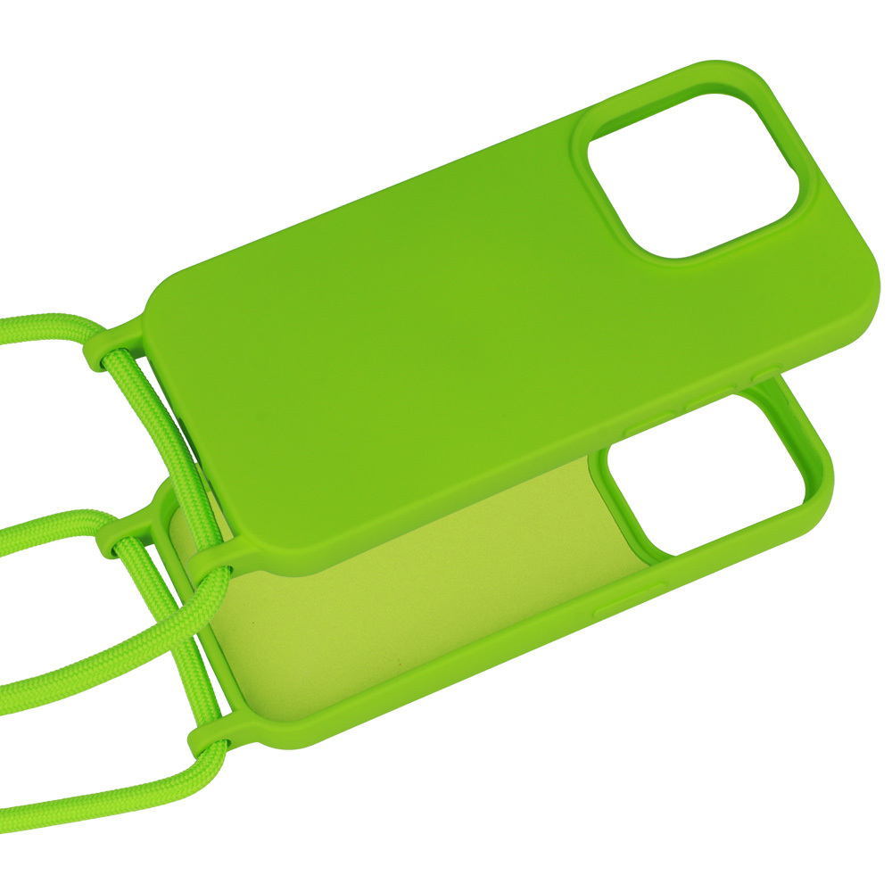 Pokrowiec etui Strap Silicone Case wzr 1 zielone APPLE iPhone 13 Pro Max / 4