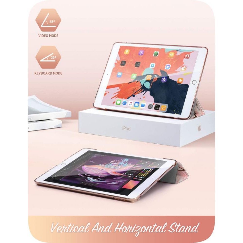 Pokrowiec etui Supcase Cosmo Lite Marble APPLE iPad 7 10.2 / 4