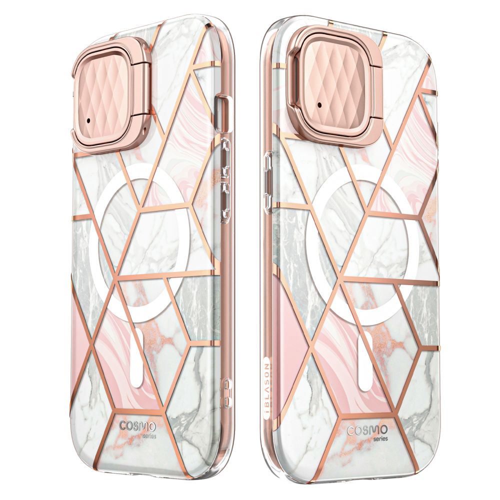 Pokrowiec etui Supcase Cosmo Mag Magsafe marble APPLE iPhone 15 / 6