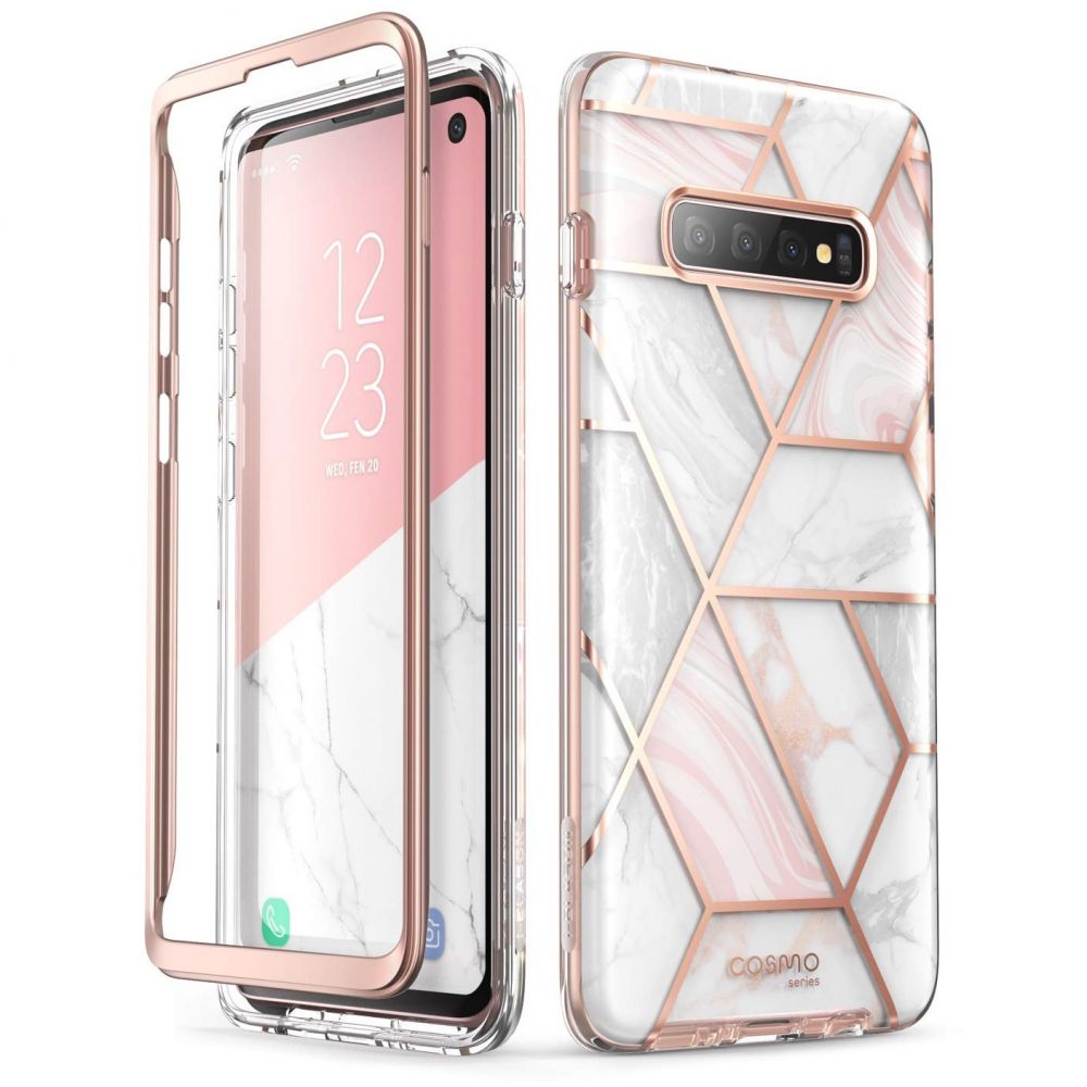 Pokrowiec etui Supcase Cosmo Marble SAMSUNG Galaxy S10