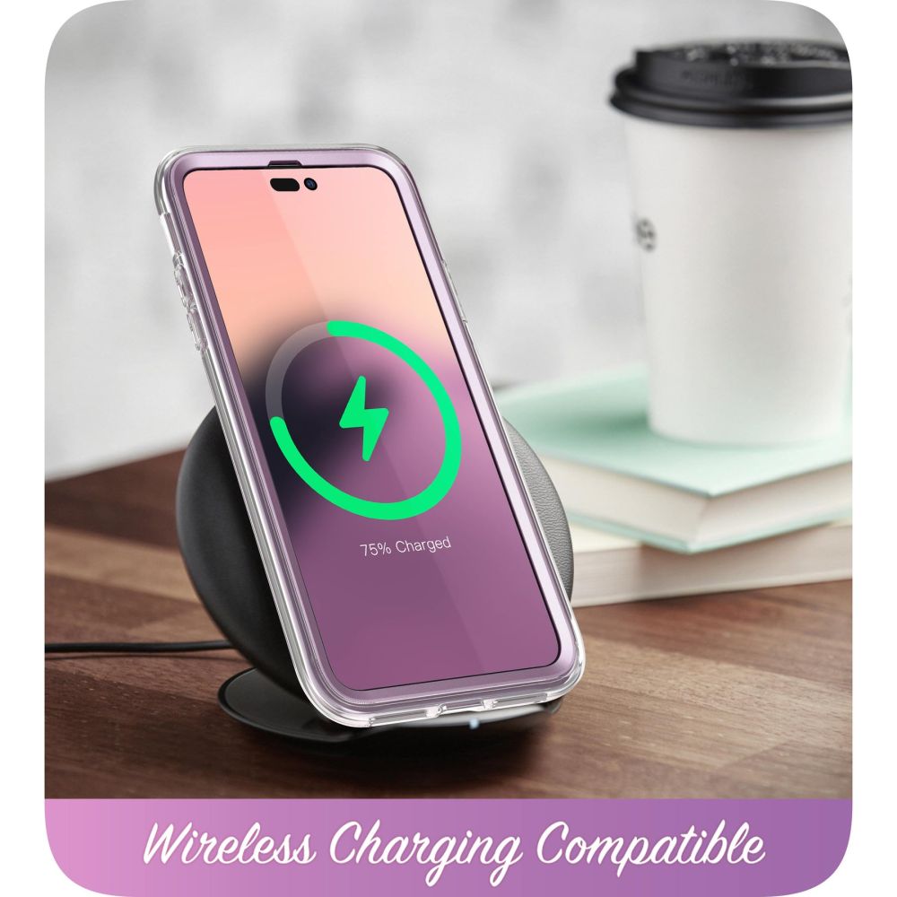 Pokrowiec etui Supcase Cosmo Purple fly APPLE iPhone 14 Pro Max / 5