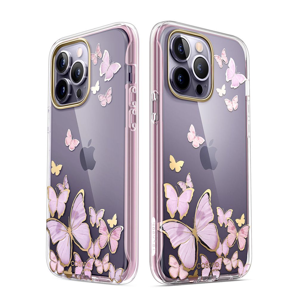 Pokrowiec etui Supcase Cosmo Purple fly APPLE iPhone 14 Pro Max / 7
