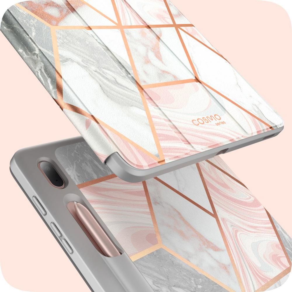 Pokrowiec etui Supcase Cosmo T730 / T736b marble SAMSUNG Galaxy Tab S7 FE 5G / 6