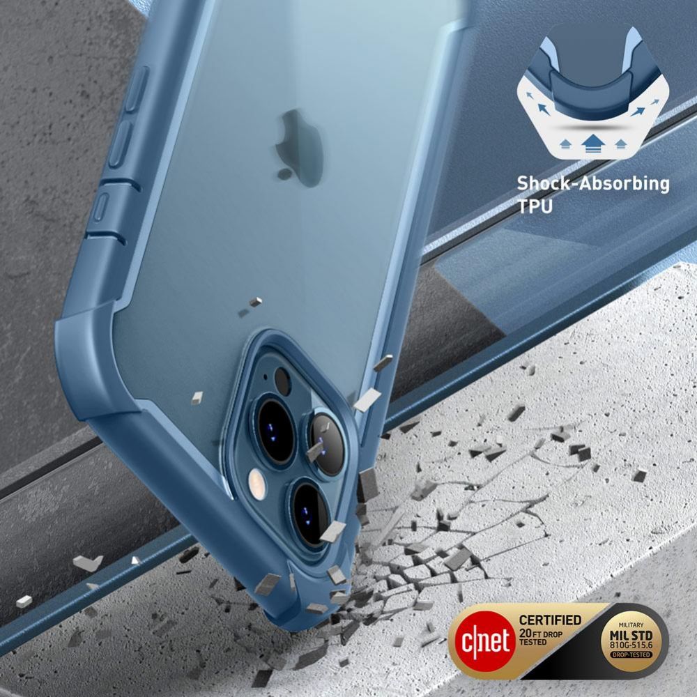 Pokrowiec etui Supcase IBLSN Ares niebieskie APPLE iPhone 13 Pro / 3