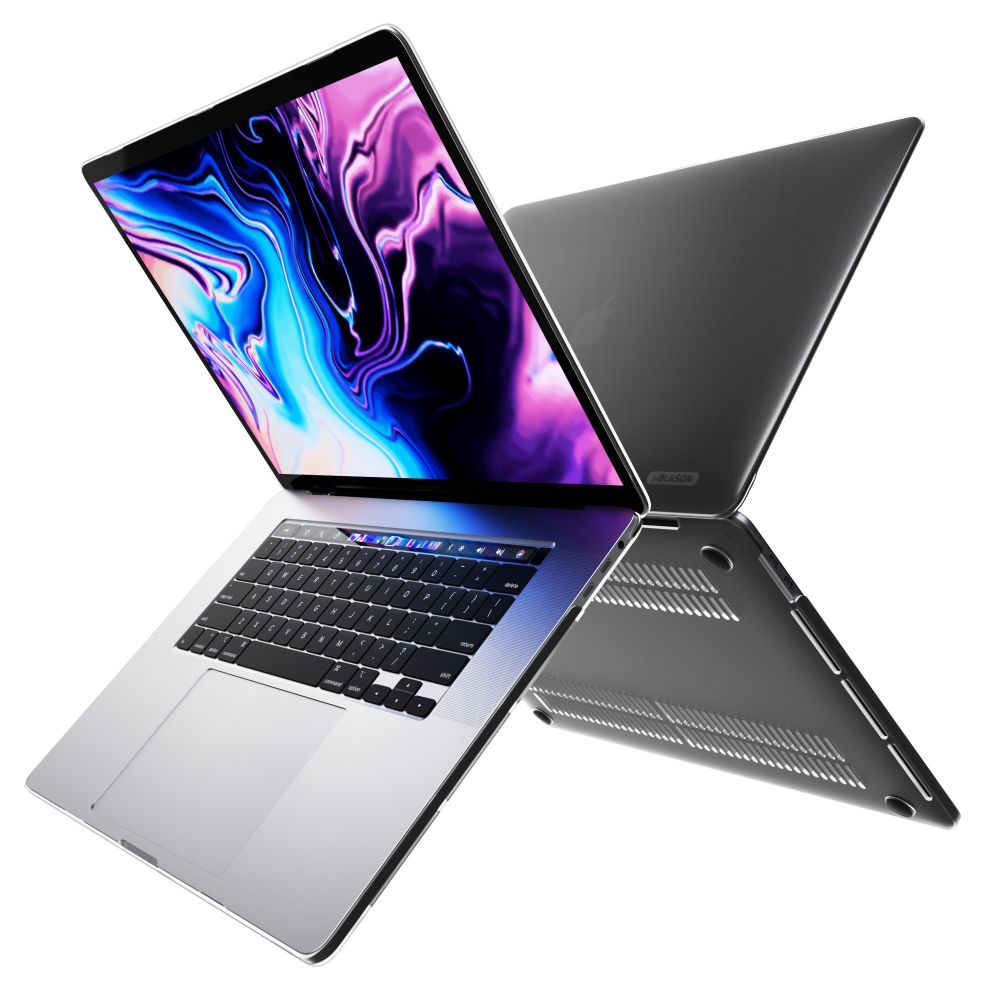Pokrowiec etui Supcase Iblsn Hardshell Frost Czarne APPLE MacBook Pro 16 2019