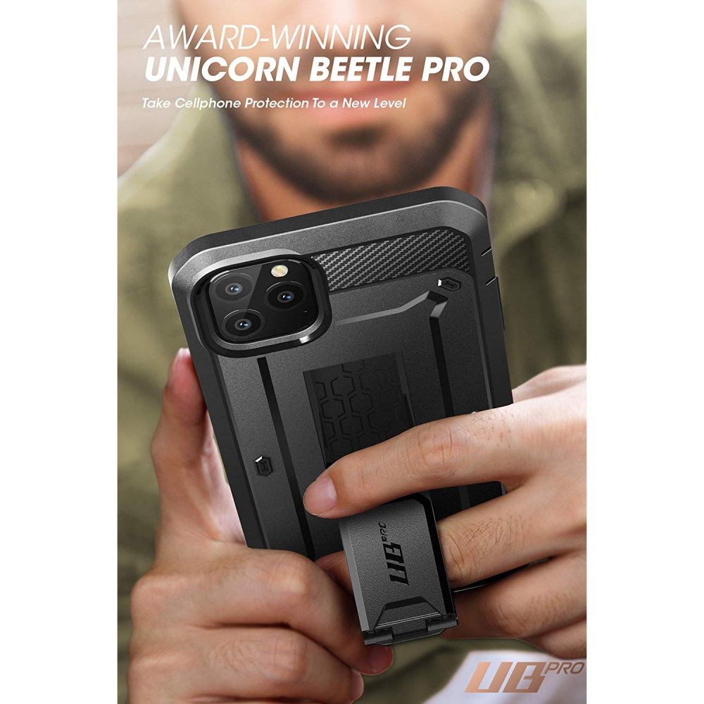 Pokrowiec etui Supcase Unicorn Beetle Pro Czarne APPLE iPhone 11 Pro / 8