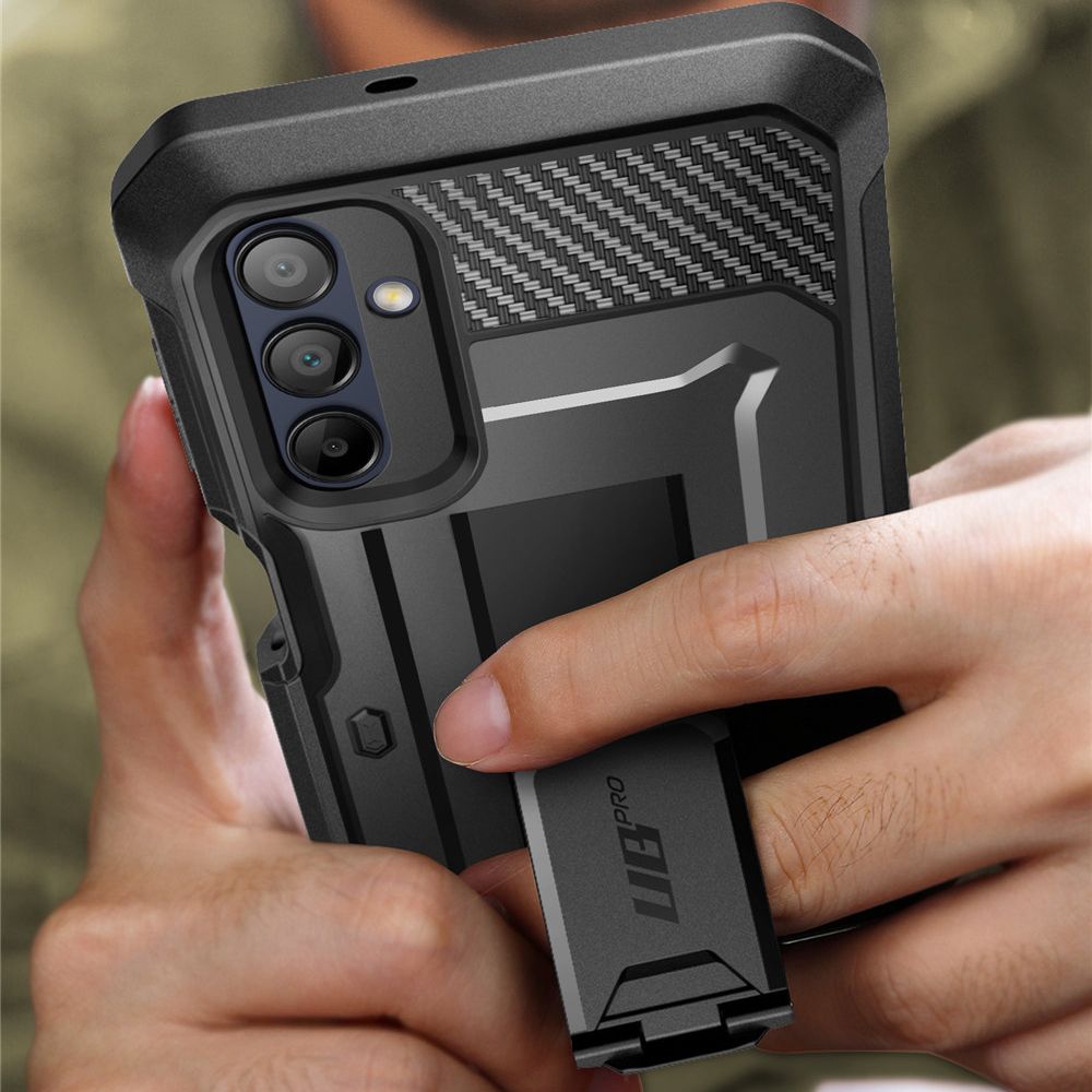 Pokrowiec etui Supcase  Unicorn Beetle Pro czarne SAMSUNG Galaxy A15 5G / 6