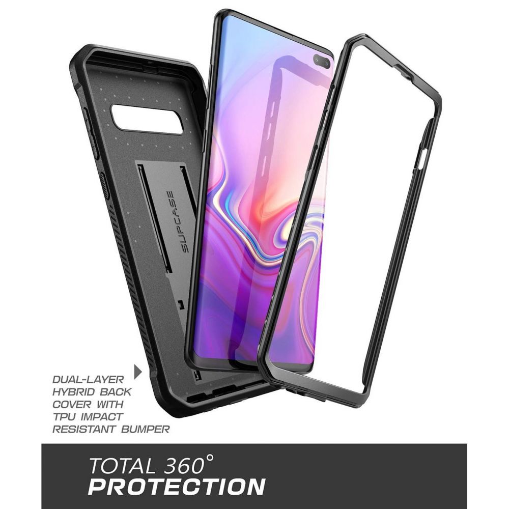 Pokrowiec etui Supcase Unicorn Beetle Pro Czarne SAMSUNG Galaxy S10 / 3