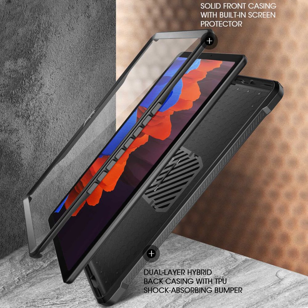 Pokrowiec etui Supcase Unicorn Beetle Pro czarne SAMSUNG Galaxy Tab A7 10.4 / 3