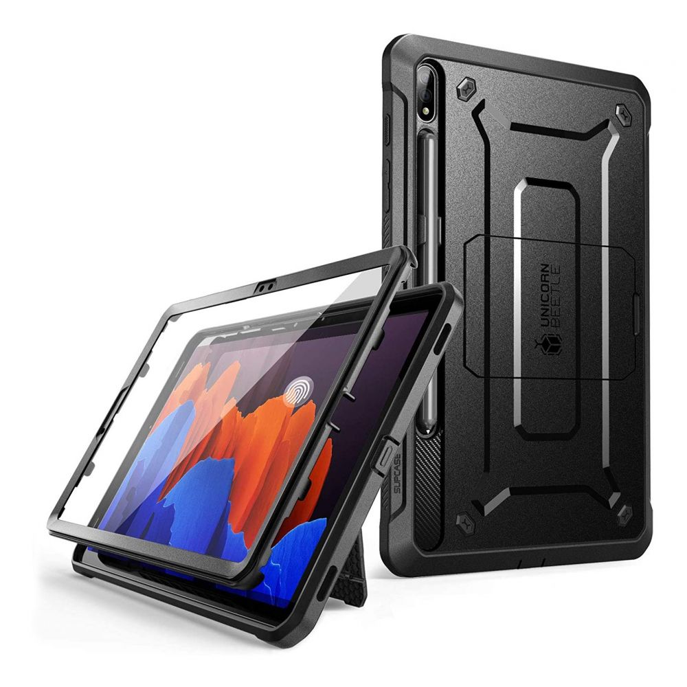 Pokrowiec etui Supcase Unicorn Beetle Pro Czarne SAMSUNG Galaxy Tab S7 Plus 12.4