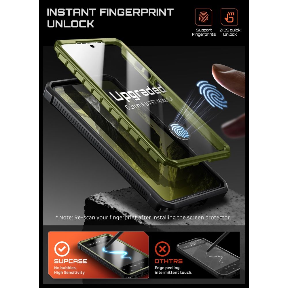 Pokrowiec etui Supcase Unicorn Beetle Pro Mag Magsafe 2-set guldan SAMSUNG Galaxy S26 Ultra / 9