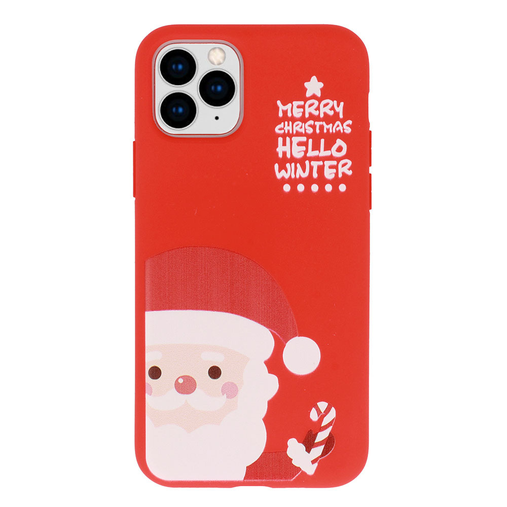 Pokrowiec etui witeczne Christmas Case wzr 7 APPLE iPhone SE 2020