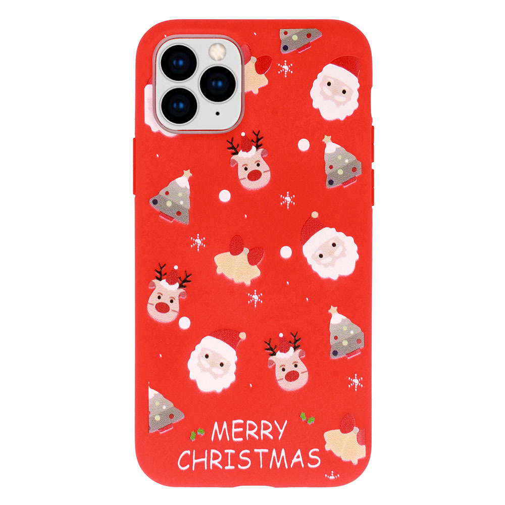 Pokrowiec etui witeczne Christmas Case wzr 8 APPLE iPhone XR