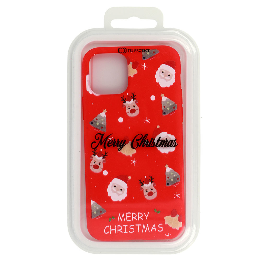 Pokrowiec etui witeczne Christmas Case wzr 8 APPLE iPhone XR / 4