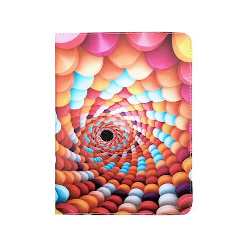 Pokrowiec etui uniwersalne na tablet 9-10 cali Candy Spiral HUAWEI MatePad T10 9.7
