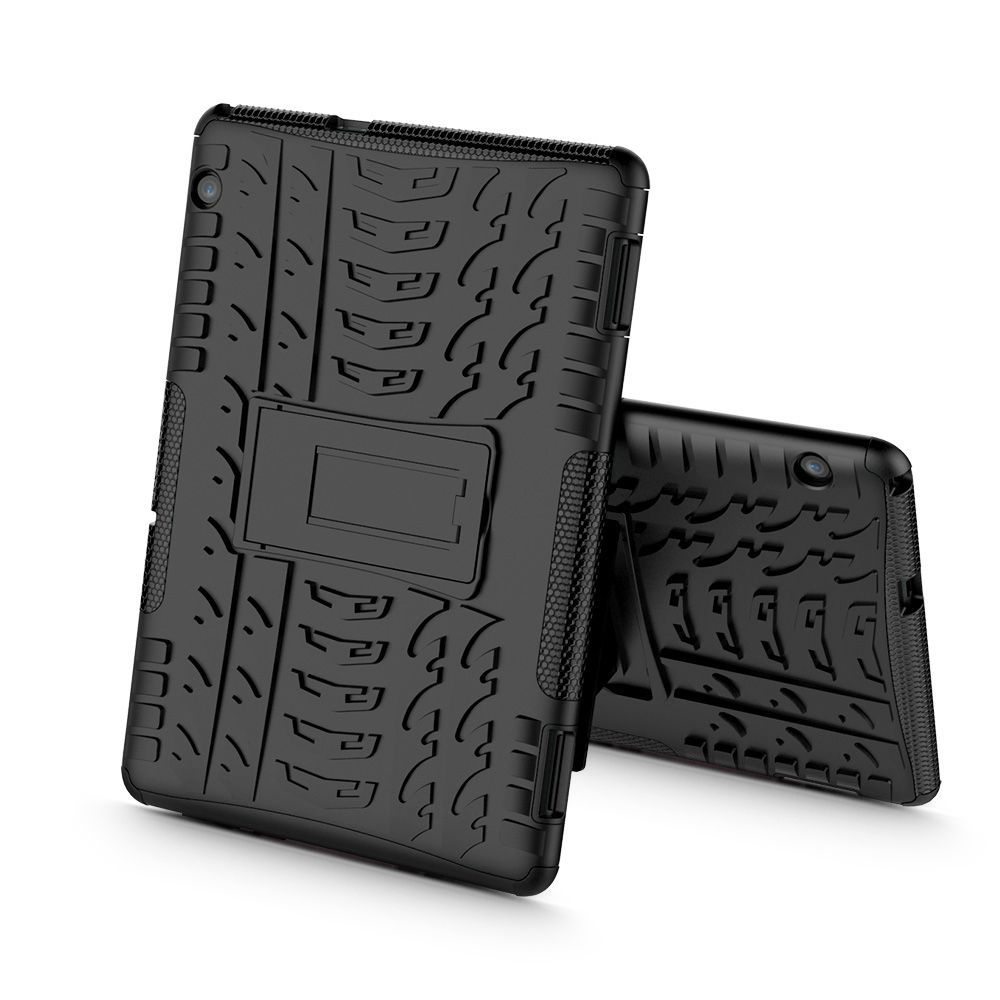Pokrowiec etui pancerne Tech-Protect Armorlok czarne HUAWEI MediaPad T5 10.1 / 7