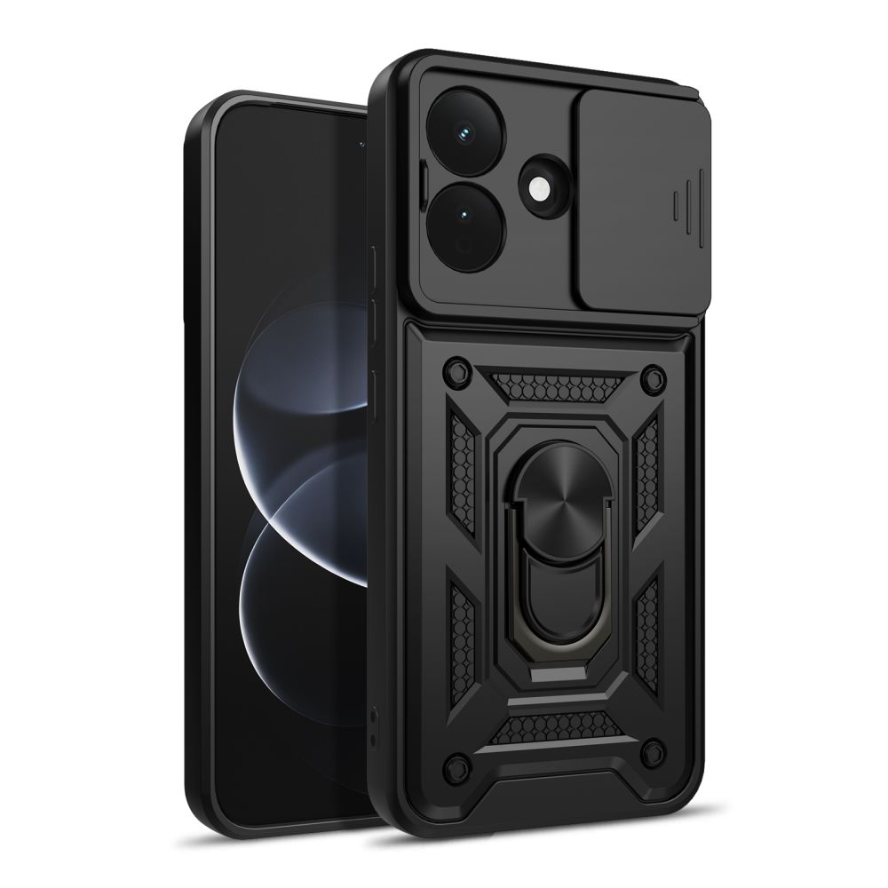 Pokrowiec etui Tech-protect Camshield Pro czarne Xiaomi Redmi Note 17 Pro / 3 Pokrowiec etui Tech-protect Camshield Pro czarne Xiaomi Redmi Note 17 Pro / 3