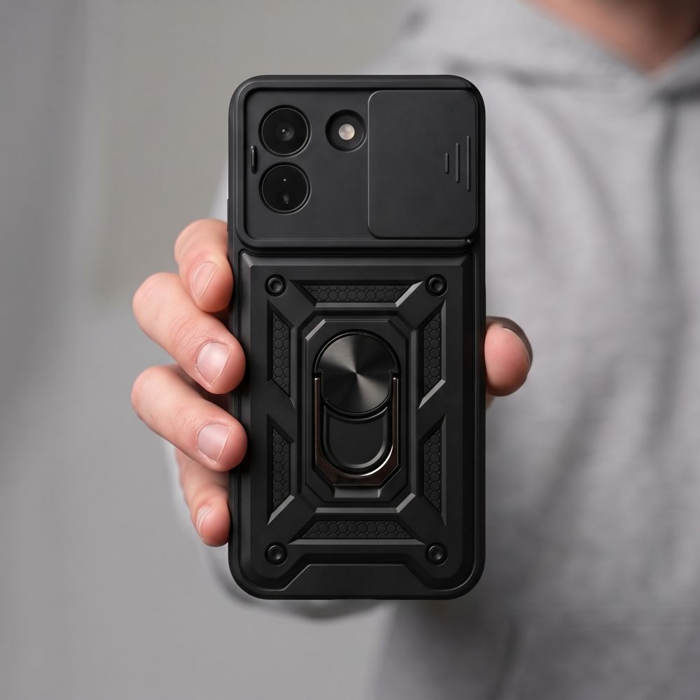 Pokrowiec etui Tech-protect Camshield Pro czarne Xiaomi Redmi Note 17 Pro Max / 7 Pokrowiec etui Tech-protect Camshield Pro czarne Xiaomi Redmi Note 17 Pro Max / 7